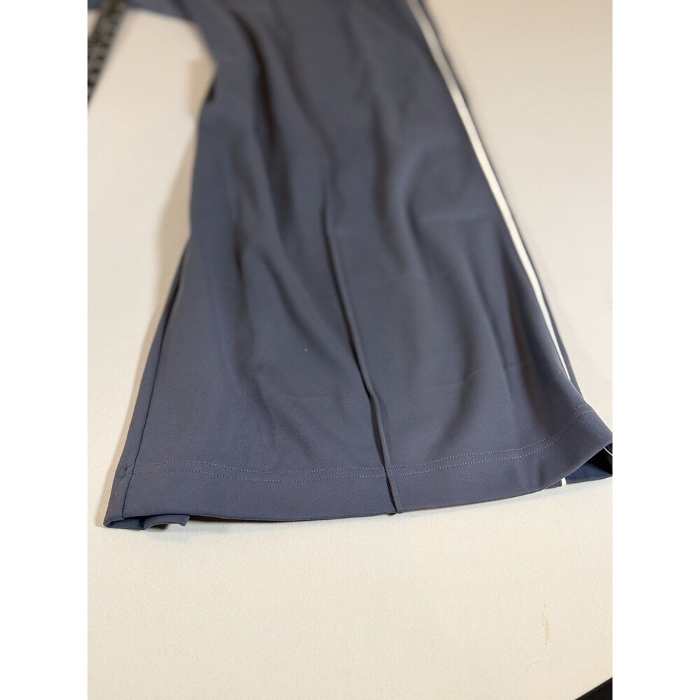 Athleta Venice Track Stripe Wide Leg Pants 3X Blue NWT SculptTek Cropped Plus - Picture 6 of 16
